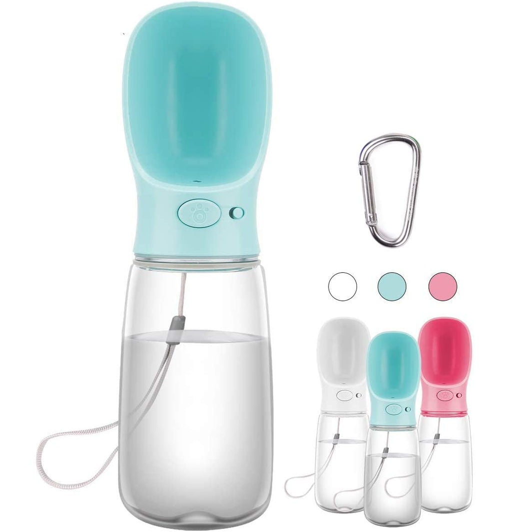 COTOP Trinkflasche Hunde für Unterwegs, 350ml, Tragbare, Weiß